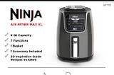 Ninja Max XL Air Fryer that Cooks, Crisps, Roasts, Broils, Bakes, Reheats and Dehydrates, with 5.5