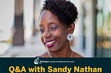Q&A with Sandy Nathan