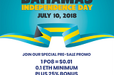 Bahamas Independence Day PO8 Pre-Sale Promo. Don’t miss out!
