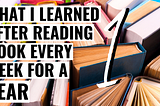 Reading challenge: 52 books in 1 year