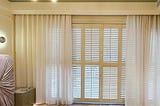 Plantation Shutters for Sliding Glass Door