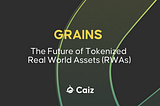 GRAINS by Caiz: The Future of Tokenized Real World Assets