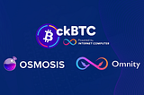 ckBTC to be Bridged From Internet Computer to Cosmos Via New Partnership Between Osmosis and Omnity