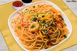 Street Style Veg Hakka Noodles