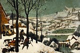 Hunters in the Snow by Pieter Bruegel
