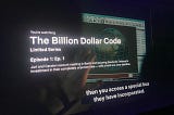 #PopcornTime 🍿 The Billion Dollar Code