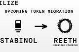 Stabinol (STOL)  will soon migrate to Reeth (REETH)