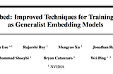 Papers Explained 168: NV-Embed