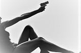 Oh, to be a girl with a gun in a crime novel…