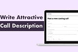 How to Write Attractive Casting Call Descriptions
