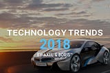 Technology Trends for 2018