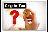 Why tax on cryptocurrency is so high?