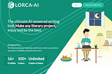 Lorca.Ai the most useful organizational tools for long-form creative writing in 2022.