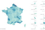 Mapping Overseas France with Tableau