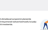 Kuvatõmmis eesti.ee keskkonnast, “Minu pension” sündmusteenuse avavaatest.