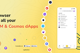 Explore Cosmos and EVM dApps on your phone with CypherD Wallet