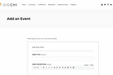 Enhance Your SIGCHI Experience with Community Calendars