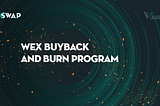 Announcing 100% of WSwap trading fees going to buyback and burn of WEX