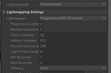 ระหว่างเปลี่ยน Scene ใน Unity Editor แล้วแสงมันมืด ๆ แก้ยังไงนะ