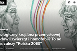 Media o akcji #OdNasZależy „Polska 2060"