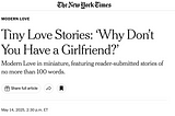 Finding Love in a Crosswalk