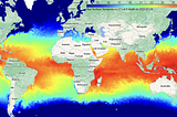 Monitoring Sea Surface Temperature at the global level with GEE
