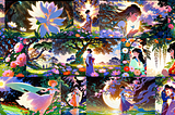 🌸✨ „Kwiaty Wieczności” — Duchowa podróż kobiecości w świecie isekai 🌌🌿