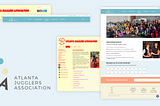 Redesigning the Atlanta Jugglers Association website — a UX case study