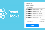 React Hooks and the Google Place Autocomplete widget