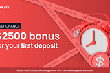 Last call for the First Deposit Bonus! ⏳