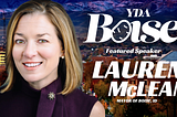 YDA BOI SPEAKER: Mayor Lauren McLean
