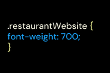 Dev journal: From kitchen to keyboard: A fresh take on restaurant websites
