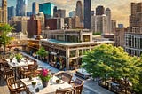 Summer Dining Scene… South Loop Style!