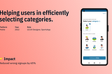 Helping Users to choose categories efficiently
