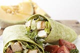 Grilled Chicken Caesar Salad Wrap — Annie Hurwich