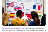 AI Language Learning Website UI Design