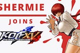 Shermie joins The King of Fighters 15