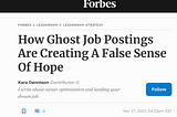 Fake Tech Jobs  + The Best Way to Find a Job in 2024