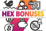 La nouvelle crypto-monnaie HEX: bonus de Réclamation et d´Épargne.