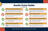 Austin Voter Guide: May 2021
