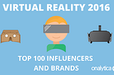 Virtual Reality 2016: Top 100 Influencers and Brands