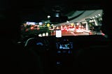 A guy walks into an Uber