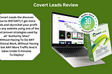 Covert Leads Review | Skyrocketing Your Sales And Leads!