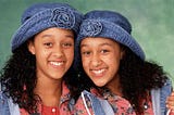 Photo of a set of twins, Tia and Tamera Mowry