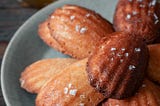 Salted Honey Madeleines