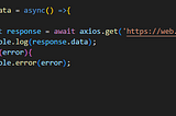 Axios API