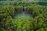 coolest football pitches in the world