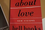 all about love: new visions by bell hooks book on tabel