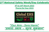 National Safety Week/Day Celebration