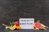 Quality foods as immunity boosters.